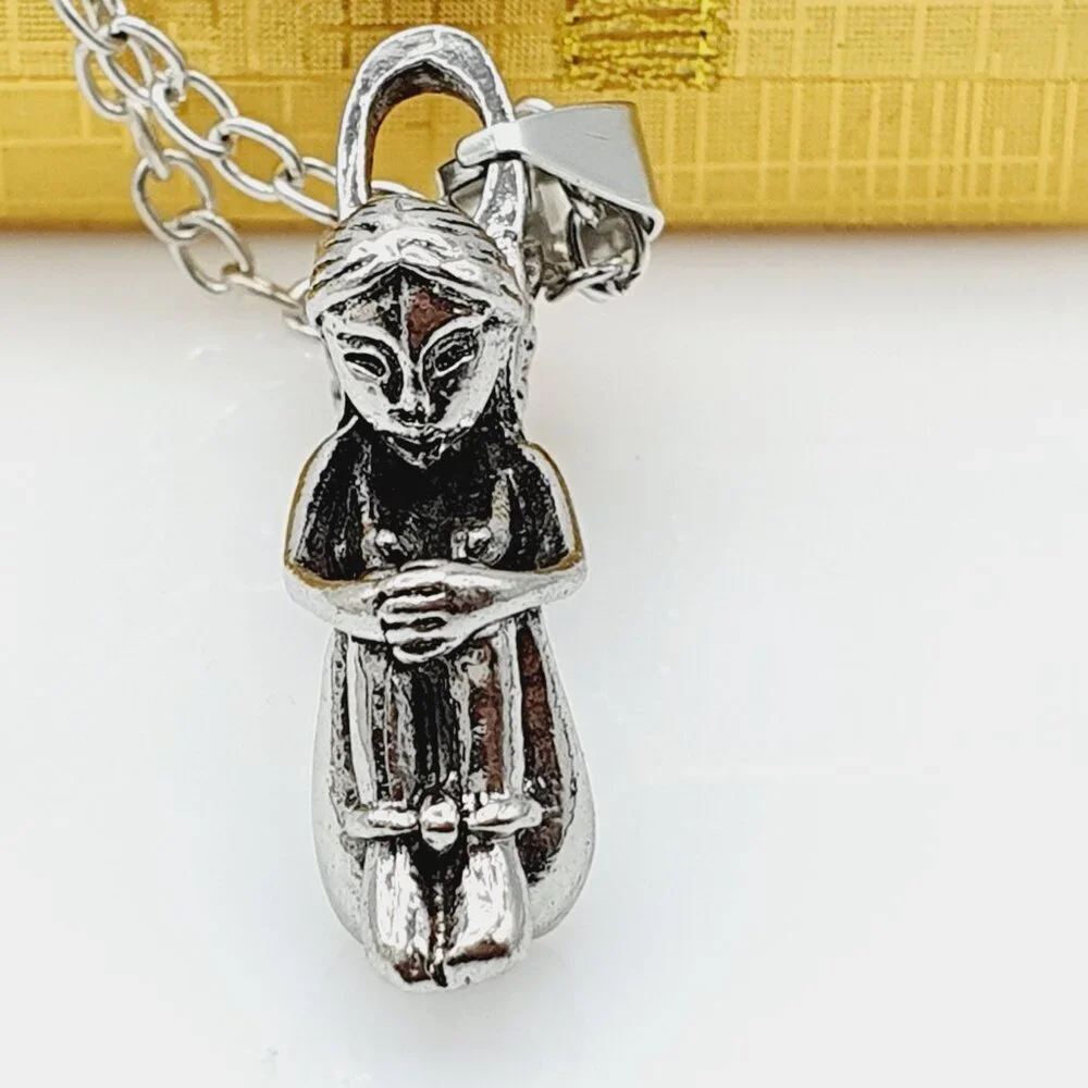 Saint Girl Angel Necklace for Men/Women, BL55590020